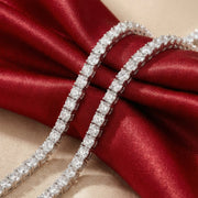 Lumière Éternelle Moissanite Tennis Necklace